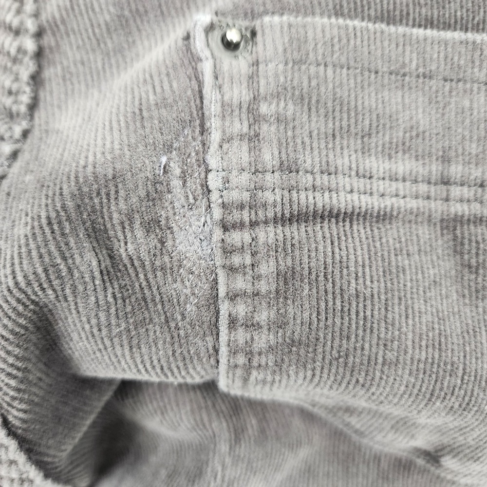 Patagonia Fitted Corduroy Pants Women 29x32 Gray Stretch 5 Pocket Cotton READ - Picture 7 of 10